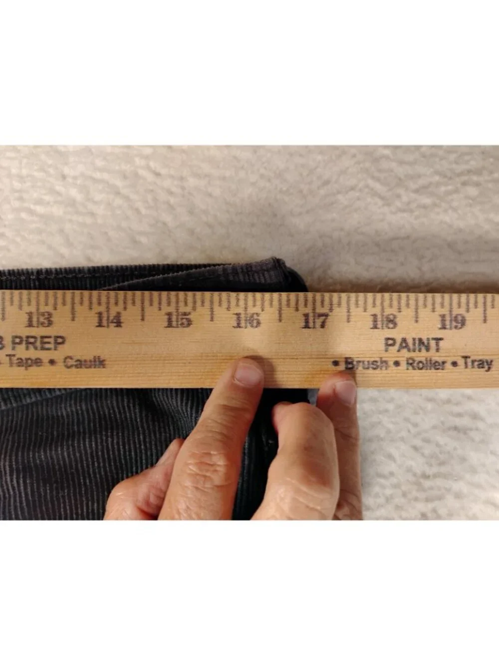Levis Mens Corduroy Pants Casual School Work Size 32 Gray Blue